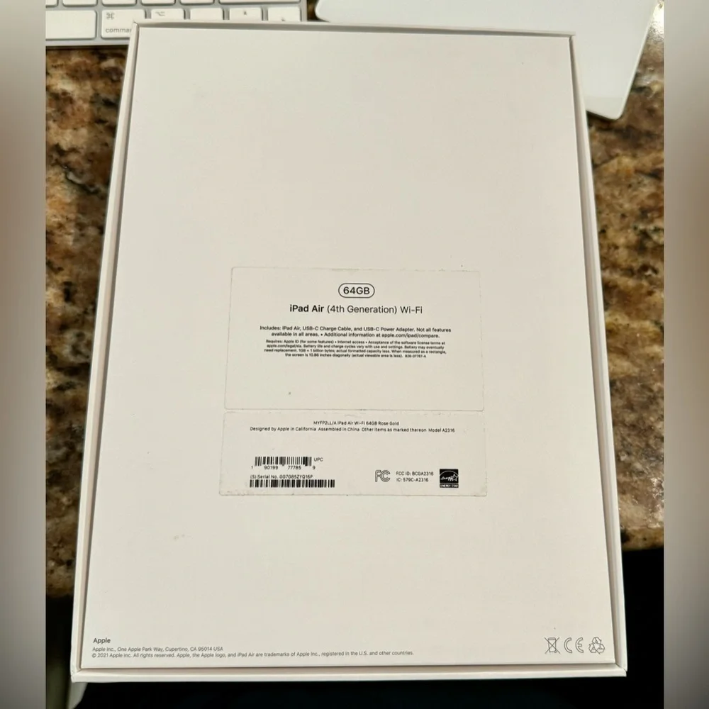 IPad Box - Empty Box - No Ipad Included - Picture 2 of 7